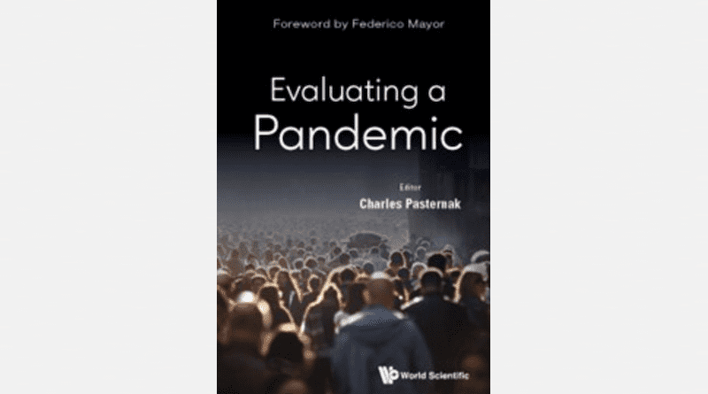 Cover for "Evaluating a Pandemic" CREDIT" World Scientific