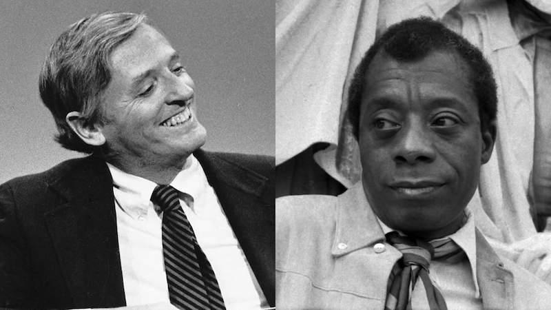 William F. Buckley Jr. and James Baldwin (Wikimedia Commons)