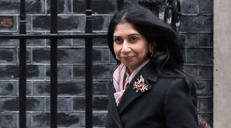 UK Home Secretary Suella Braverman. Photo Credit: Fars News Agency