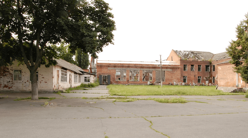 Beslan school # 1 building. Photo Credit: Leon, Wikipedia Commons