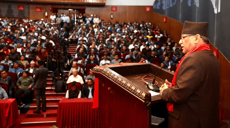 Nepal's Prime Minister Pushpa Kamal Dahal (also known as Prachanda). Photo Credit: Nepal PM Office