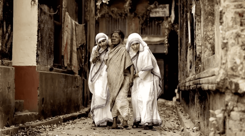 Scene from the film "Mother Teresa and Me." | Credit: Curry Western Movies