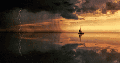 Ship Storm Boat Weather Lightning