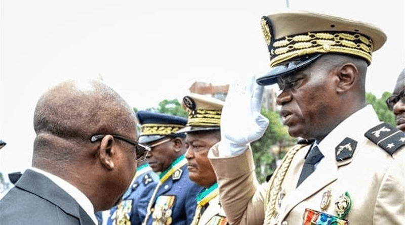 File photo of Gabon's General Brice Oligui Nguema. Photo Credit: Tasnim News Agency