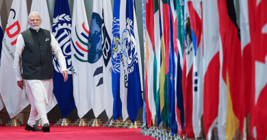 India's Prime Minister Narendra Modi at G20 Summit in New Delhi. Photo Credit: India PM Office