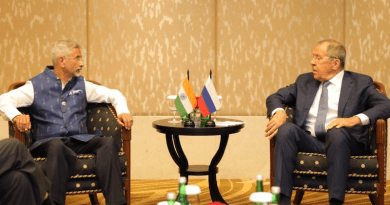 India’s External Affairs Minister S. Jaishankar with Russian Foreign Minister Sergey Lavrov, Jakarta, September 6, 2023. Photo Credit: India Foreign Affairs