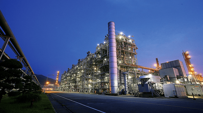 LG Chem Daesan Complex, South Korea. Photo Credit: Eni