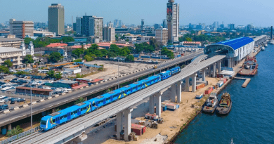 Lagos Blue Rail Line. Photo Credit: Lagos state government