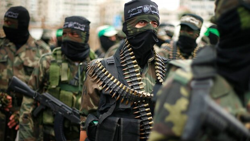 Members of Hamas terrorist organization. Photo Credit: Mehr News Agency