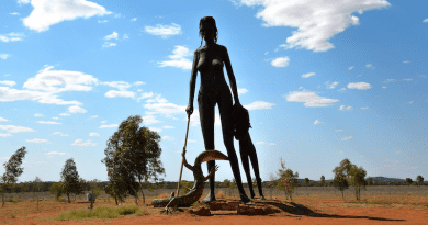 aboriginal Australia human rights statue