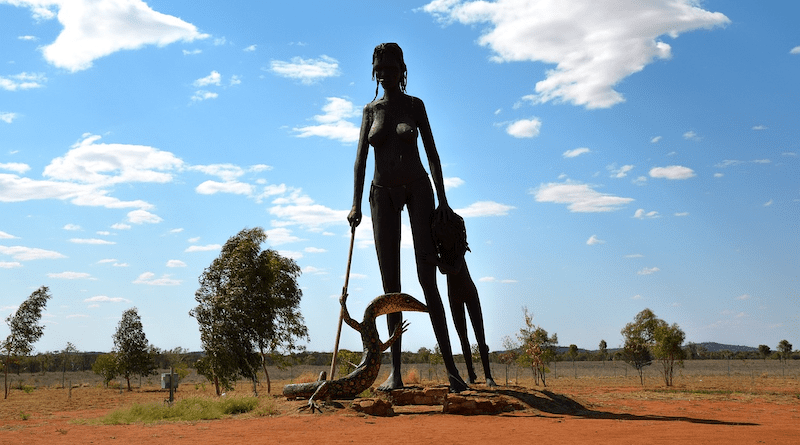 aboriginal Australia human rights statue