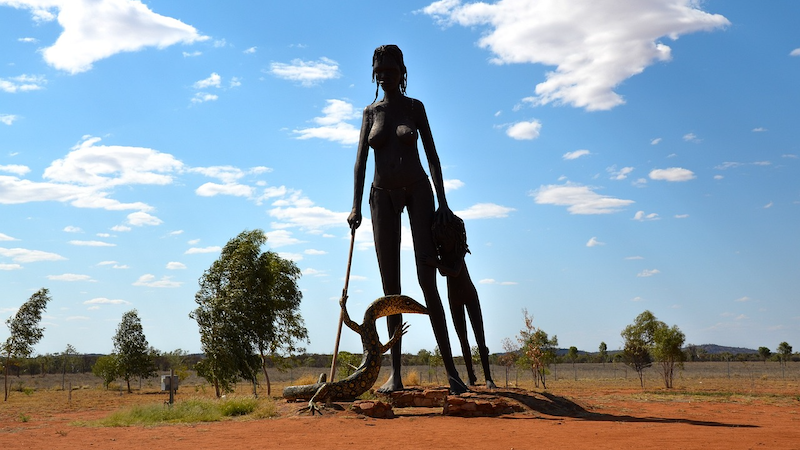 aboriginal Australia human rights statue