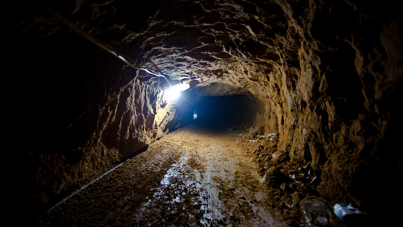 File photo of a smuggling tunnel in Rafah, Gaza. Photo Credit: Marius Arnesen, Wikipedia Commons