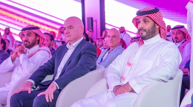 Saudi Arabia’s Crown Prince Mohammed bin Salman on Monday announced the launch of the Esports World Cup to be held annually in Riyadh starting summer 2024. (SPA)