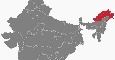 Location of Arunachal Pradesh in India. Credit: Wikipedia Commons