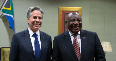 File photo of US Secretary of State Antony J. Blinken with South African President Cyril Ramaphosa in Pretoria, South Africa. [State Department Photo by Freddie Everett/ Public Domain]