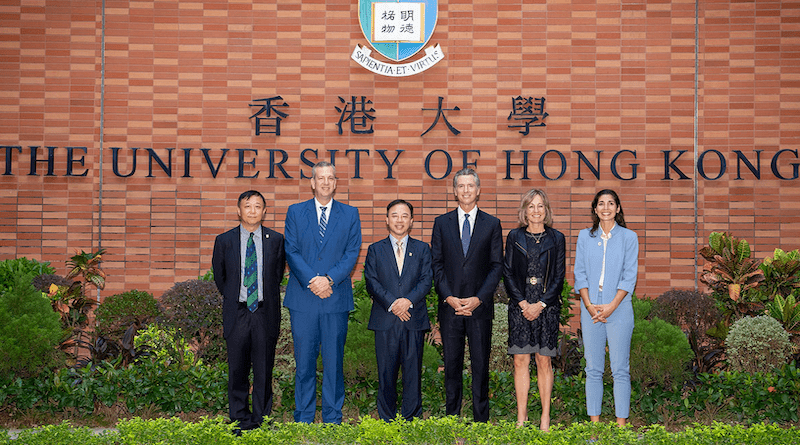 Governor Newsom visits Hong Kong University on Oct. 23, 2023. Photo Credit: Office of California Governor/Flickr