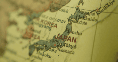 Japan map Asia