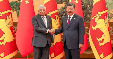 Sri Lanka's President Ranil Wickremesinghe with China's President Xi Jinping. Photo Credit: Sri Lanka Presidential Press Office