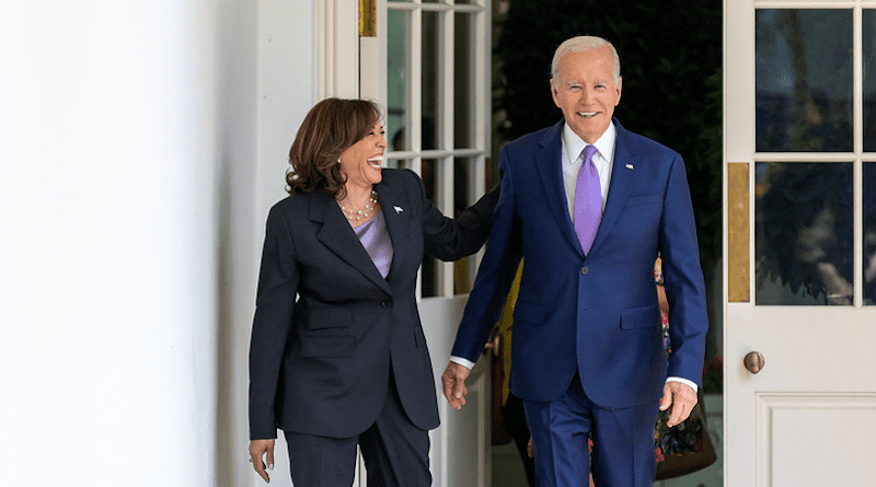 File photo of President Joe Biden with Vice President Kamala Harris. Office White House Photo by Adam Schultz via Flickr / Public Domain