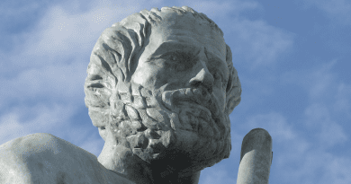 Statue of Aristotle. Photo Credit: Tilemahos Efthimiadis, Wikimedia Commons