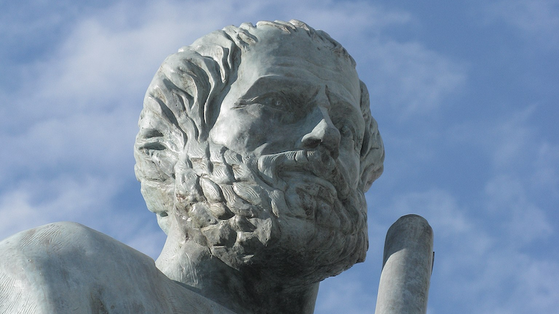 Statue of Aristotle. Photo Credit: Tilemahos Efthimiadis, Wikimedia Commons