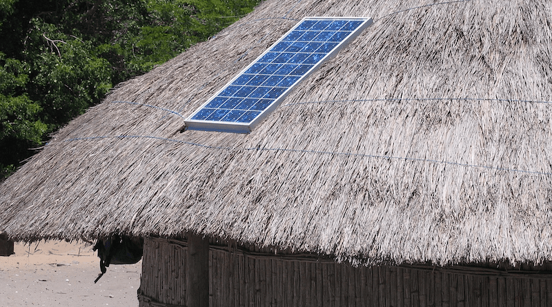 Africa solar power panel