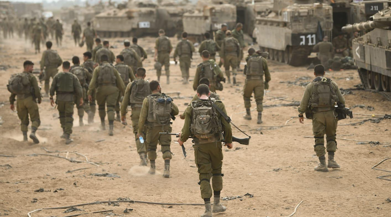 Israeli soliders preparing for ground activity in Gaza. Photo Credit: IDF, Wikipedia Commons