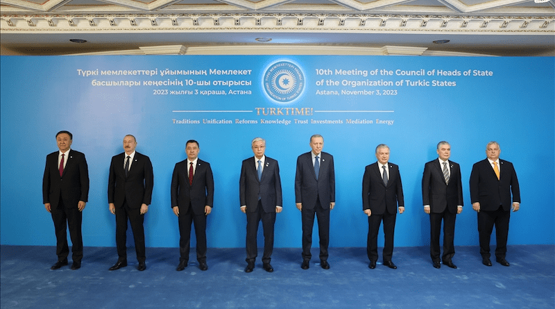 Organization of Turkic States meeting in Astana, Kazakhstan. Photo Credit: Organization of Turkic States
