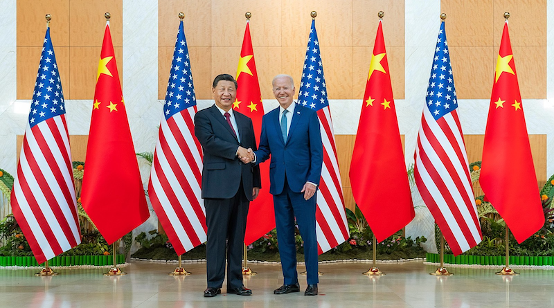 US President Joe Biden with China's President Xi Jinping before the 2022 G20 Bali Summit. Photo Credit: The White House, Wikipedia Commons
