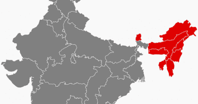Location of Northeast India. Credit: Wikipedia Commons
