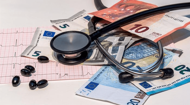 euro money pills medicine stethoscope