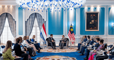 The Prime Minister of the Netherlands Mark Rutte with Malaysia's Prime Minister Anwar Ibrahim. Photo Credit: Malaysia PM Office