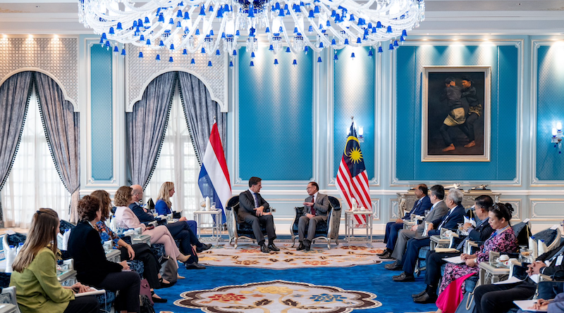 The Prime Minister of the Netherlands Mark Rutte with Malaysia's Prime Minister Anwar Ibrahim. Photo Credit: Malaysia PM Office