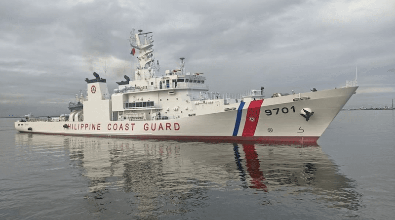 The Philippine Coast Guard's BRP Teresa Magbanua. Photo Credit: Philippine Coast Guard, Wikipedia Commons