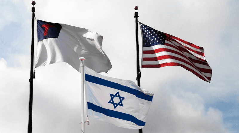 flags christian zionism United States Israel