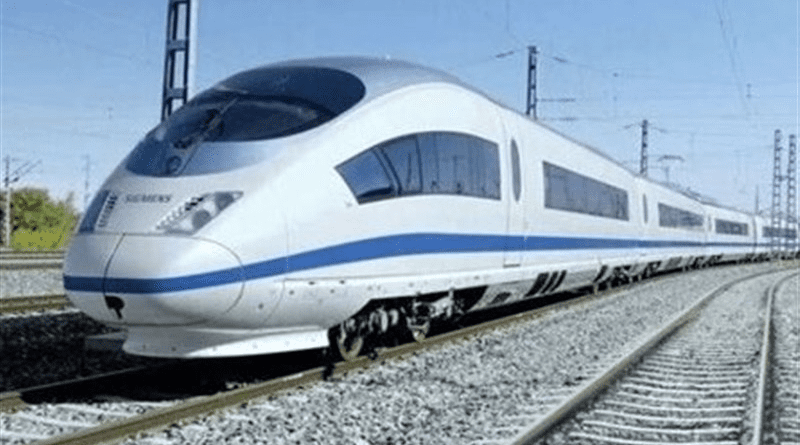 High-speed train. Photo Credit: Tasnim News Agency