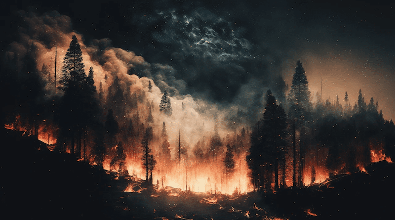 wildfire forest