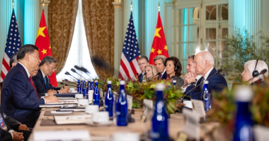 China's President Xi Jinping with US President Joe Biden on sideline of APEC 2023. Photo Credit: The White House