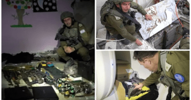 The Israel Defense Forces has claimed that weapons were found at Al-Shifa Hospital in Gaza City after its troops began a ground operation at the site on Wednesday. (Screenshots/IDF)