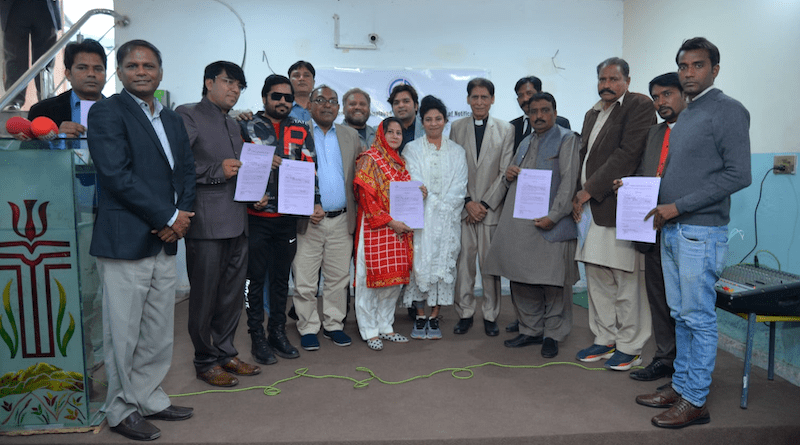 The Christian Journalists Association of Pakistan (CJAP) in Faisalabad. (photo supplied)