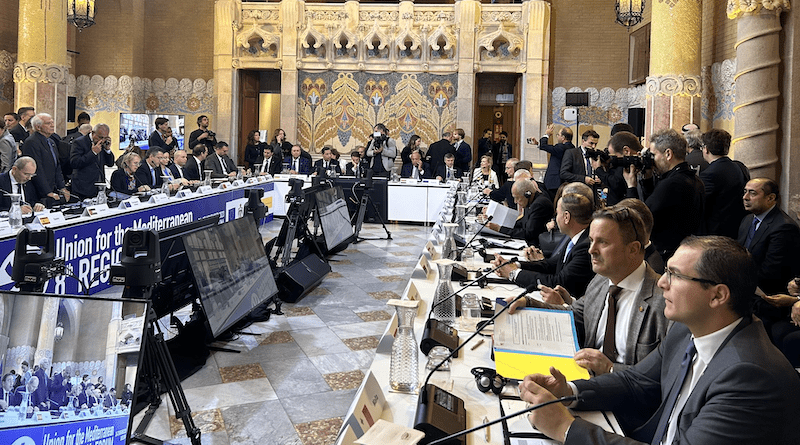 Meeting of the Union for the Mediterranean. Photo Credit: UfM