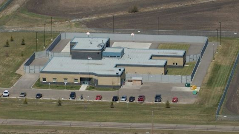 File photo of the Canadian Forces Service Prison and Detention Barracks (CFSDB) in Edmonton. Photo Credit: Department of National Defence