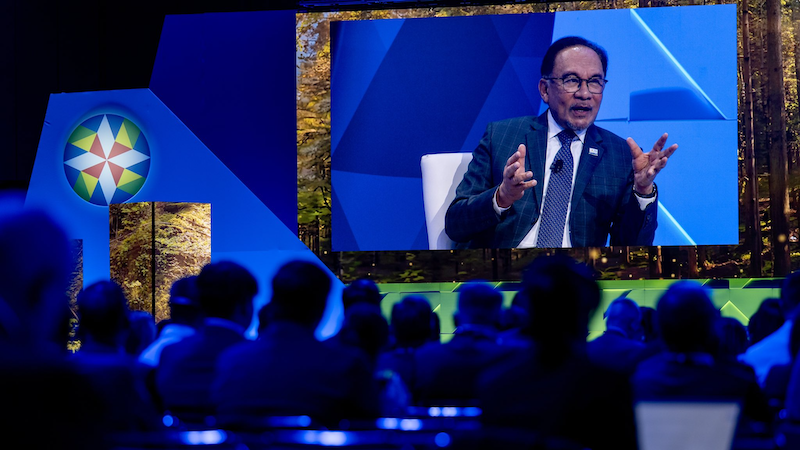 Malaysia's Prime Minister Anwar Ibrahim at APEC 2023. Photo Credit: Malaysia PM Office