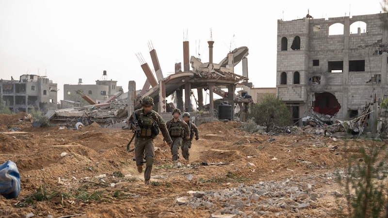 Israeli soldiers in Gaza. Photo Credit: IDF