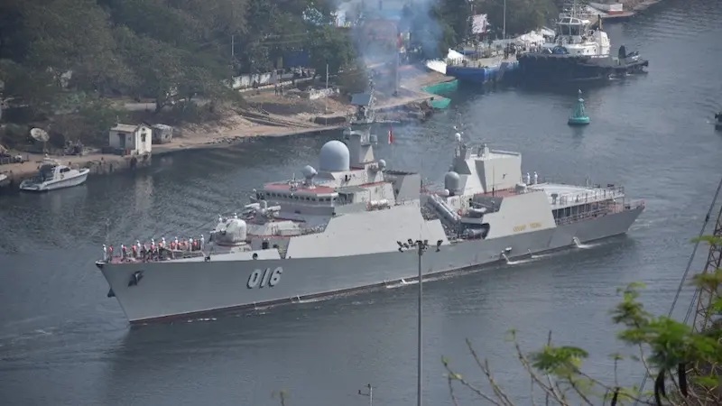 Vietnam Navy's Ship 016 Quang Trung. Photo Credit: Indian Navy, Wikipedia Commons