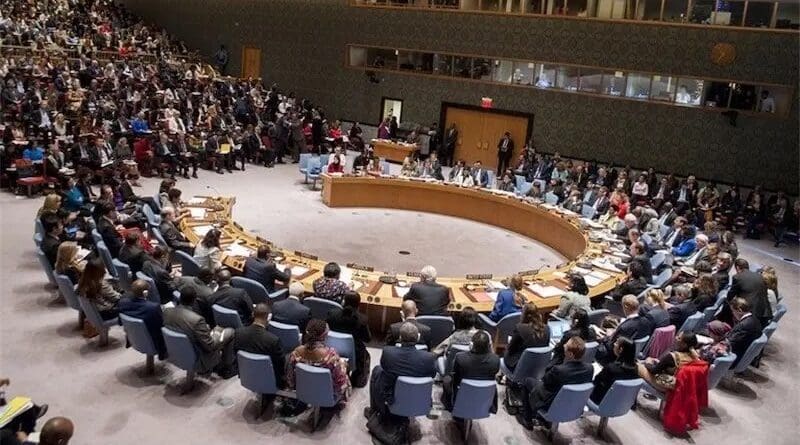 File photo of United Nations Security Council. Photo Credit: Tasnim News Agency