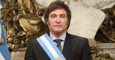 Argentina's President Javier Milei. Photo Credit: Cancillería Argentina, Wikipedia Commons