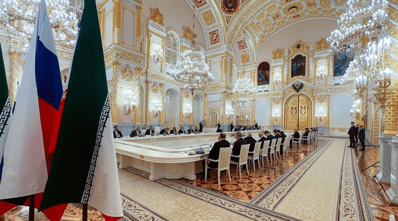 Delegations from Iran and Russia. Photo Credit: Tasnim News Agency