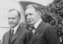 US President Calvin Coolidge with Vice President Charles G. Dawes. Photo Credit: National Photo Company, Wikipedia Commons, photo cropped